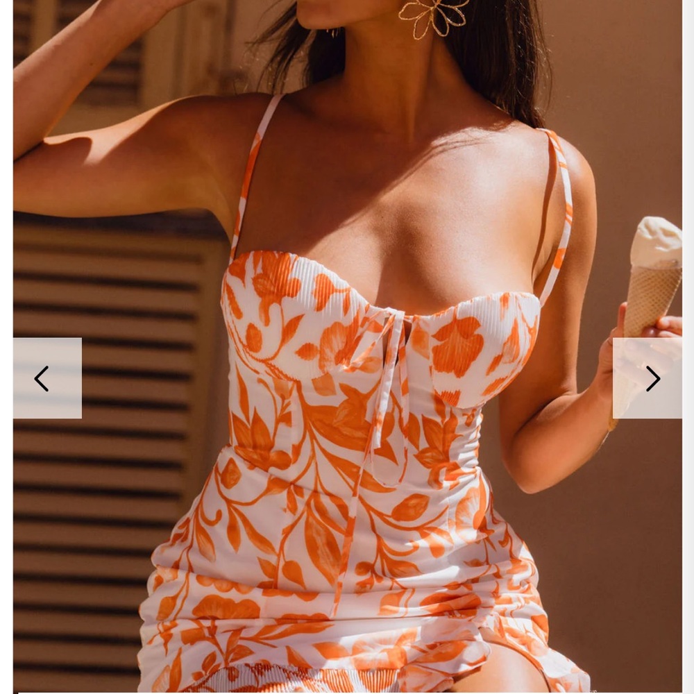 Belle Floral Mini Dress